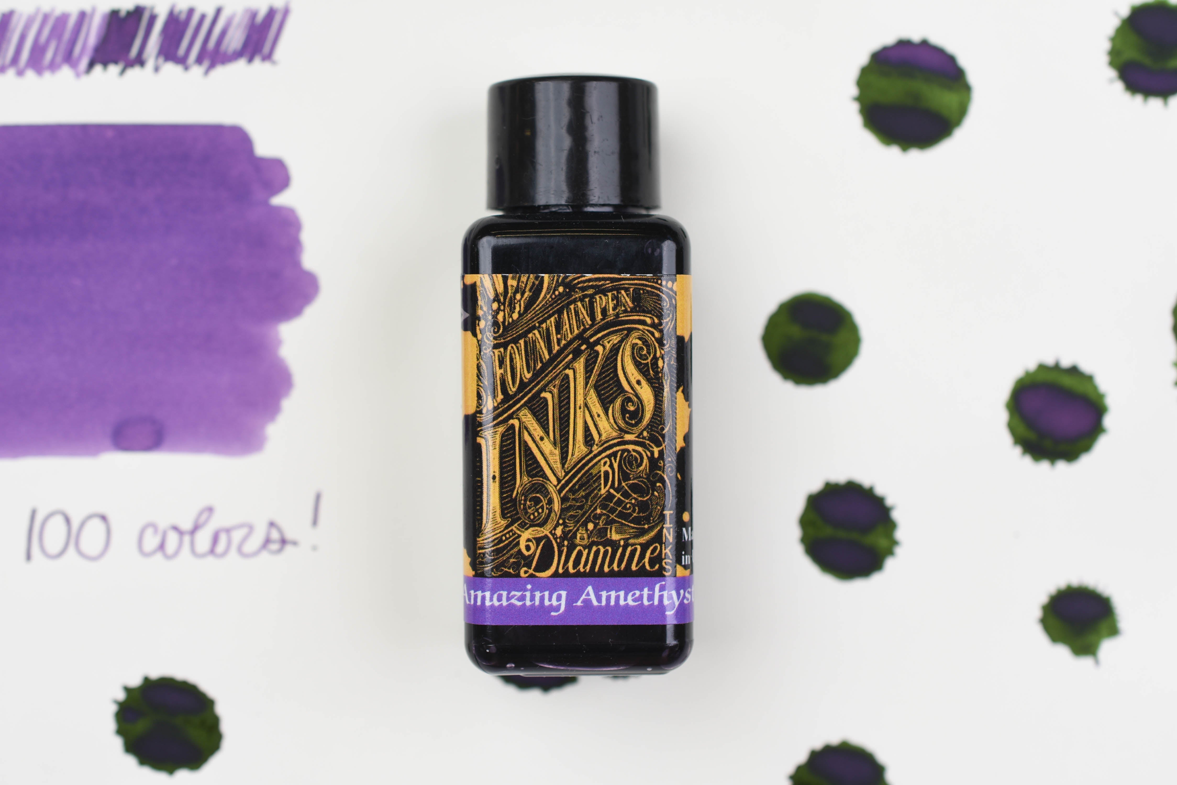 Diamine Fountain Pen Ink - Amazing Amethyst - 30mL