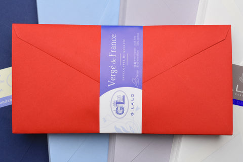 G. Lalo Vergé De France Envelopes - Pack of 25