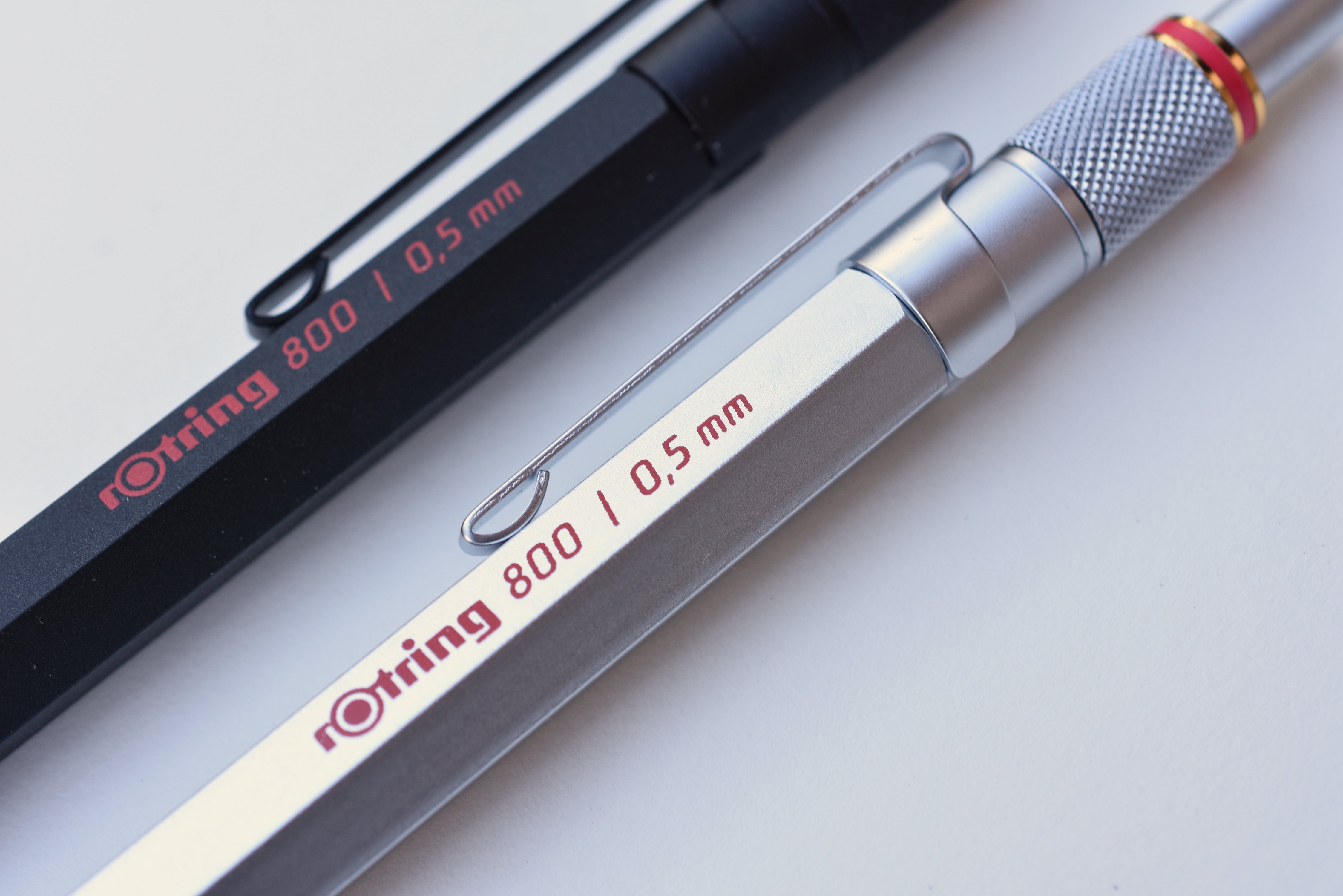 rOtring 800 Full Metal Retractable Mechanical Pencil - 0.5mm