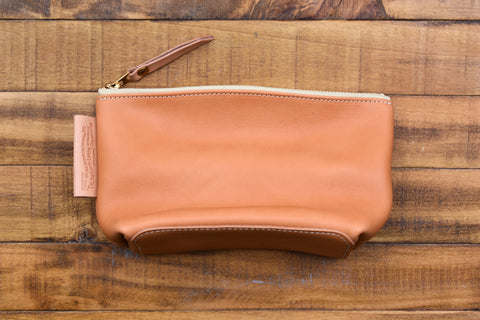 The Superior Labor Leather Pouch L - Natural