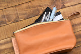 The Superior Labor Leather Pouch L - Natural