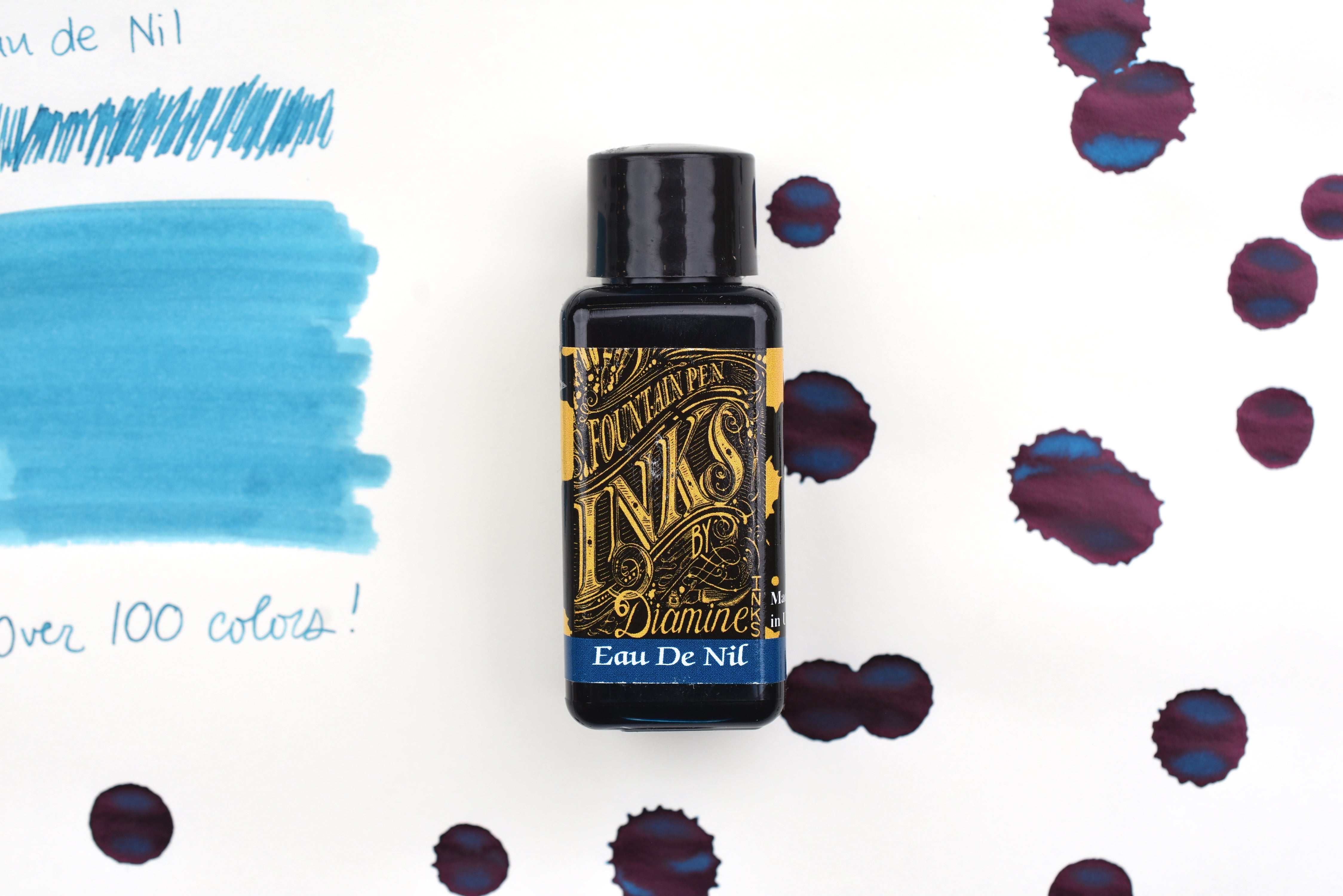 Diamine Fountain Pen Ink - Eau De Nil - 30mL