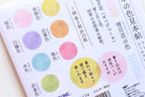 Kamio Color Tracing Flake Stickers