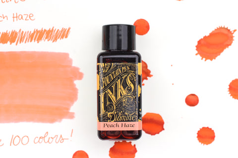 Diamine Fountain Pen Ink - Peach Haze - 30mL