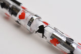 BUNGUBOX Original Fountain Pen - Alice in Wonderland - Black & Red