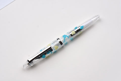 BUNGUBOX Original Fountain Pen - Alice in Wonderland - White & Blue