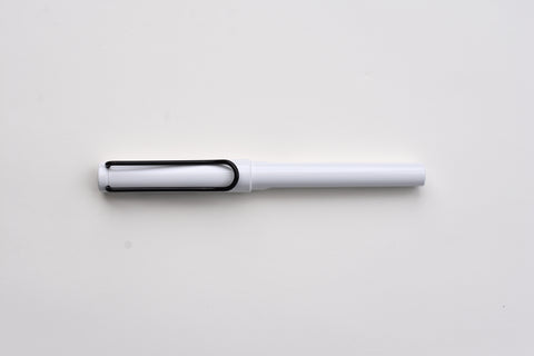 LAMY Safari Fountain Pen - White/Black - Special Edition