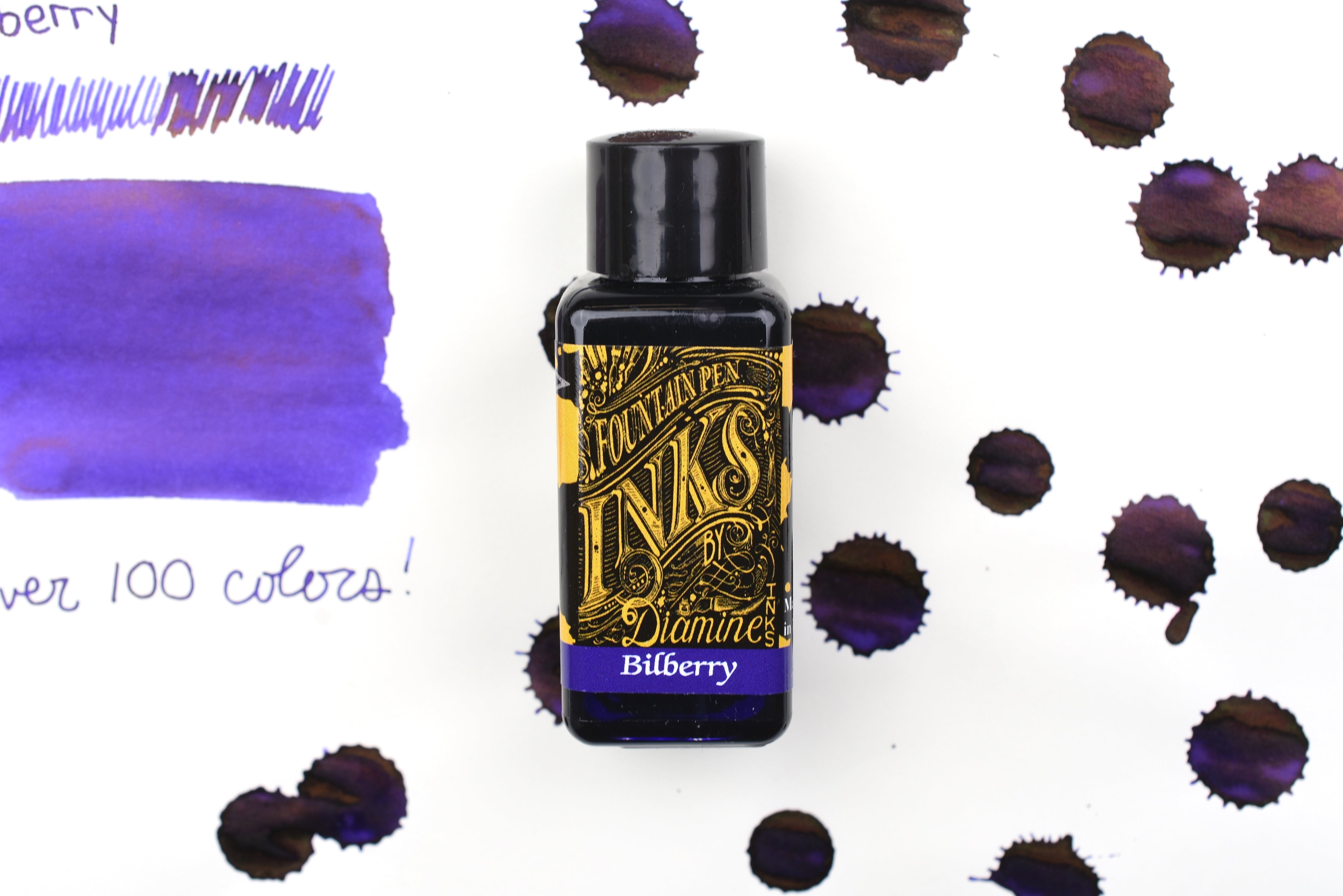 Diamine Fountain Pen Ink - Bilberry - 30mL