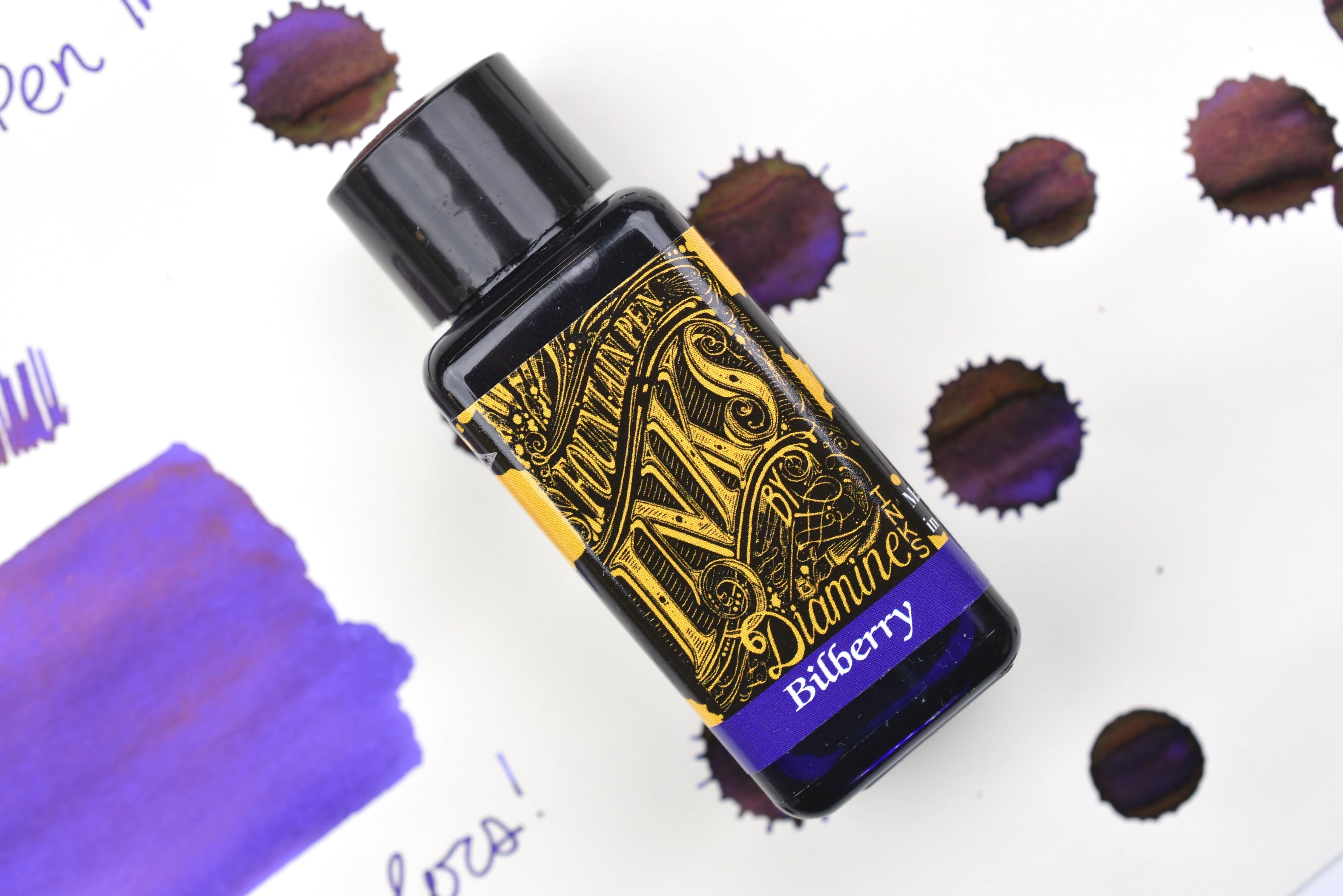 Diamine Fountain Pen Ink - Bilberry - 30mL