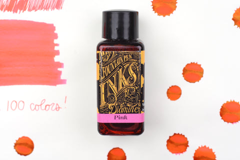 Diamine Fountain Pen Ink - Pink - 30mL