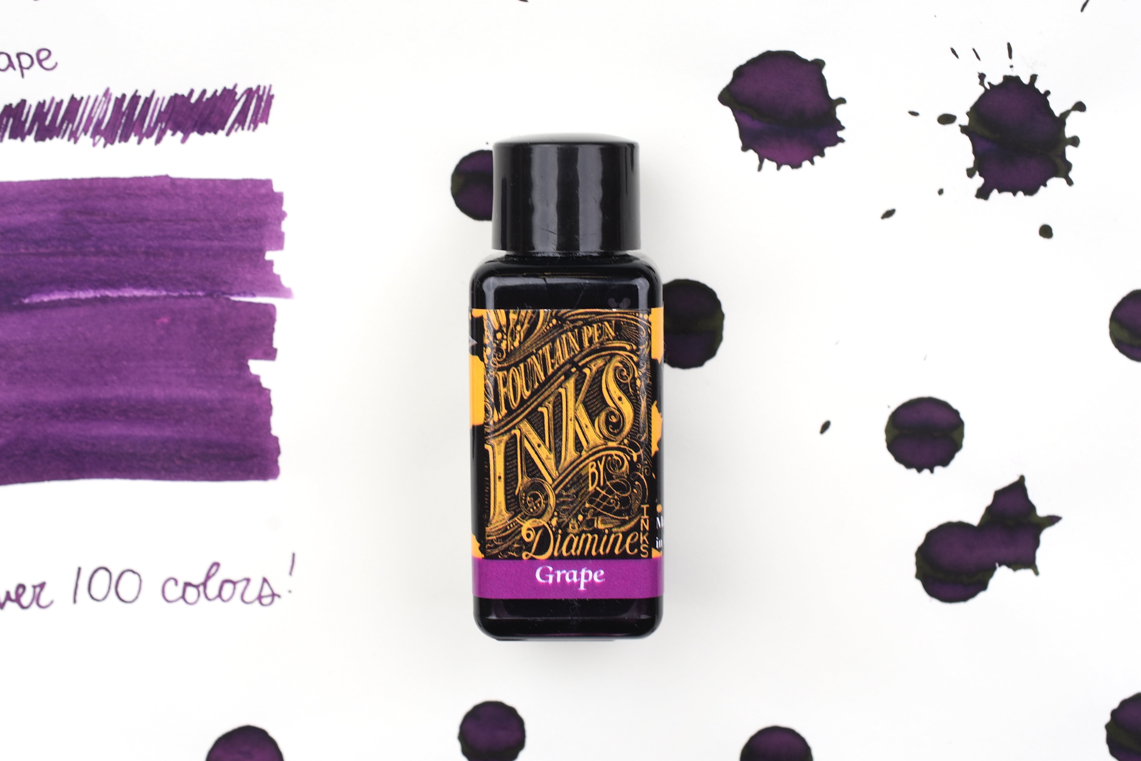 Diamine Fountain Pen Ink - Grape - 30mL