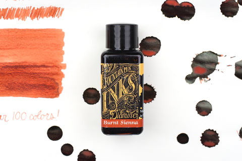 Diamine Fountain Pen Ink - Burnt Sienna - 30mL