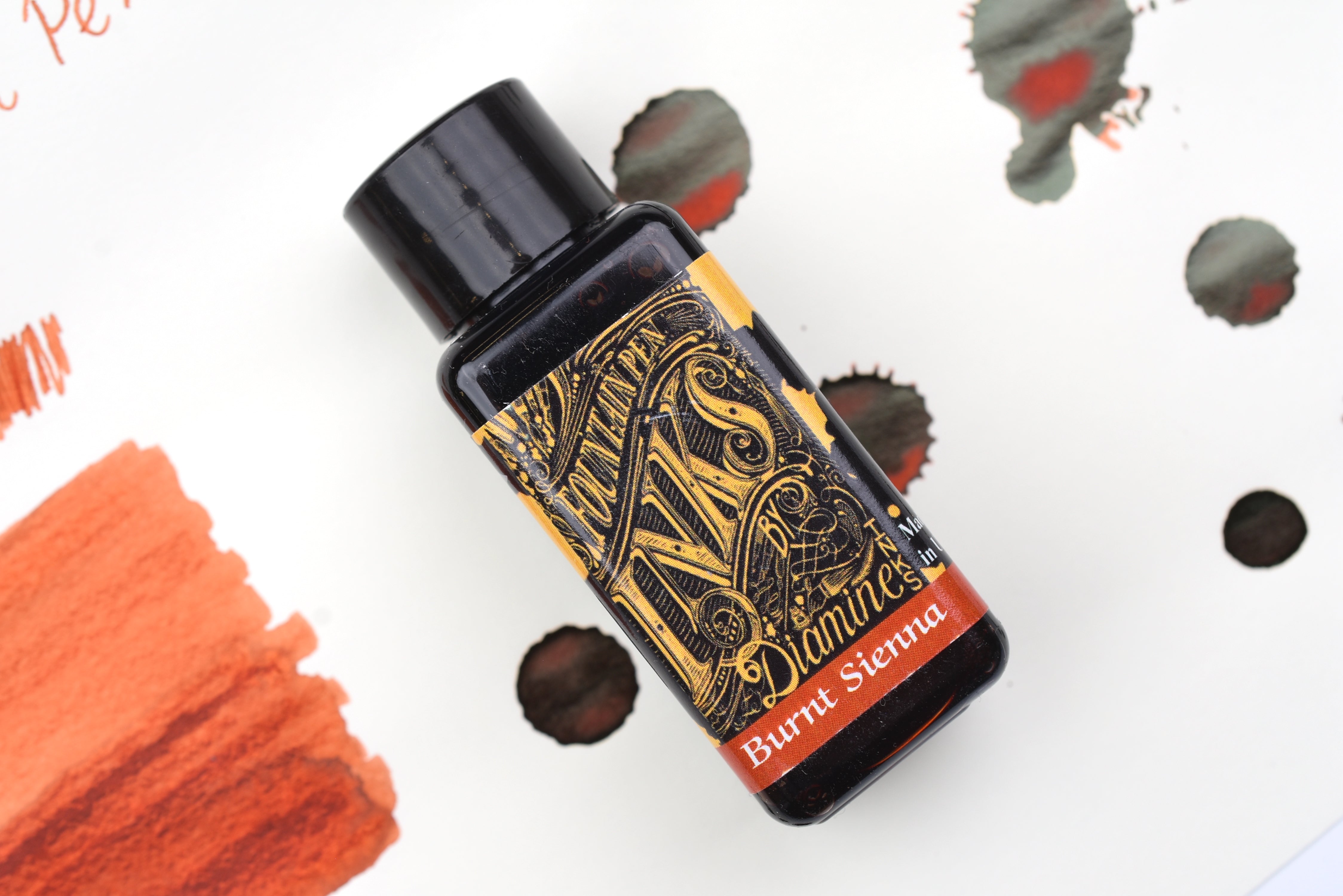 Diamine Fountain Pen Ink - Burnt Sienna - 30mL