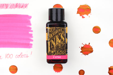 Diamine Fountain Pen Ink - Cerise - 30mL