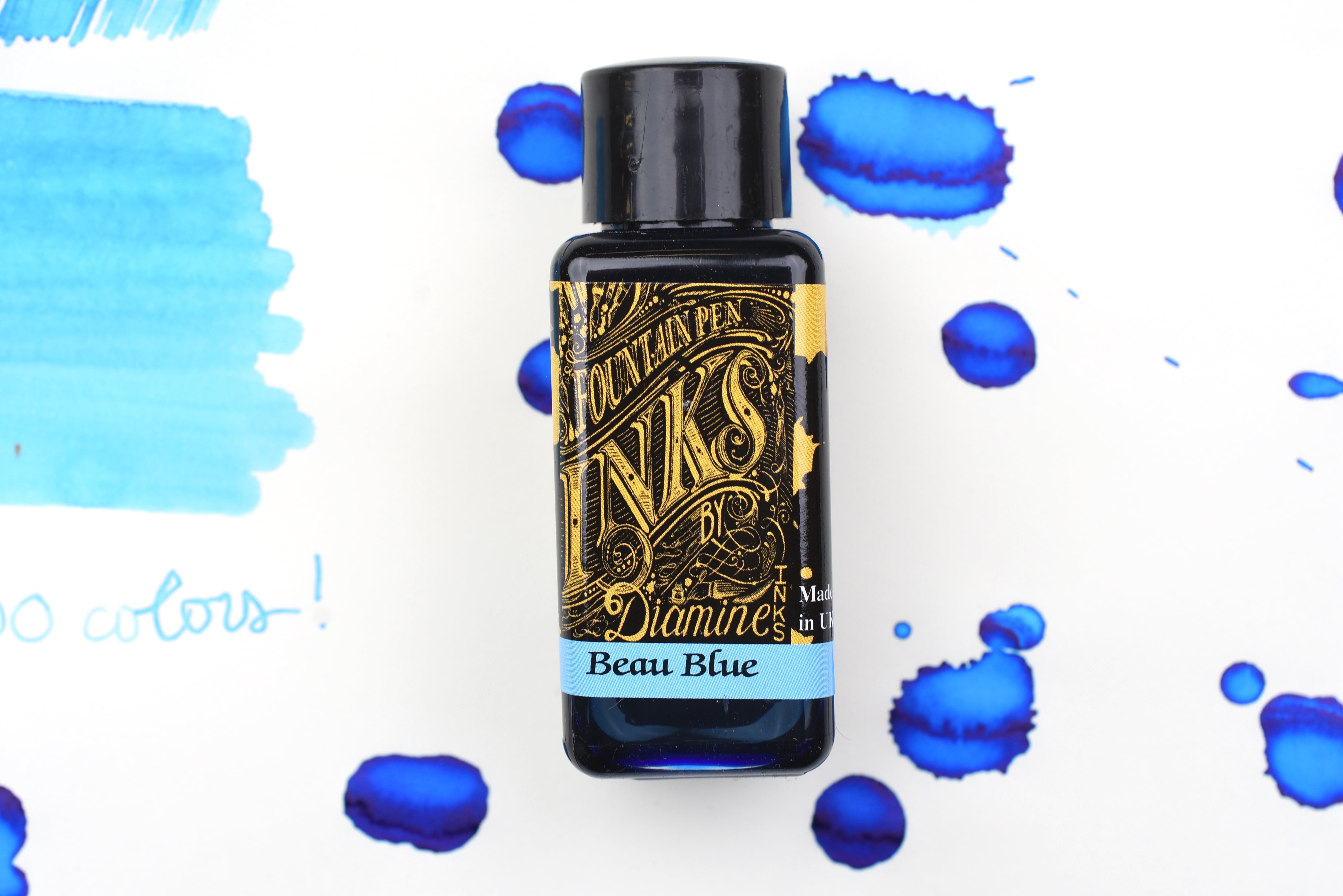 Diamine Fountain Pen Ink - Beau Blue - 30mL