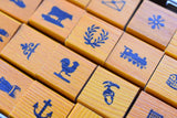 Vintage Letterpress Rubber Stamp Set