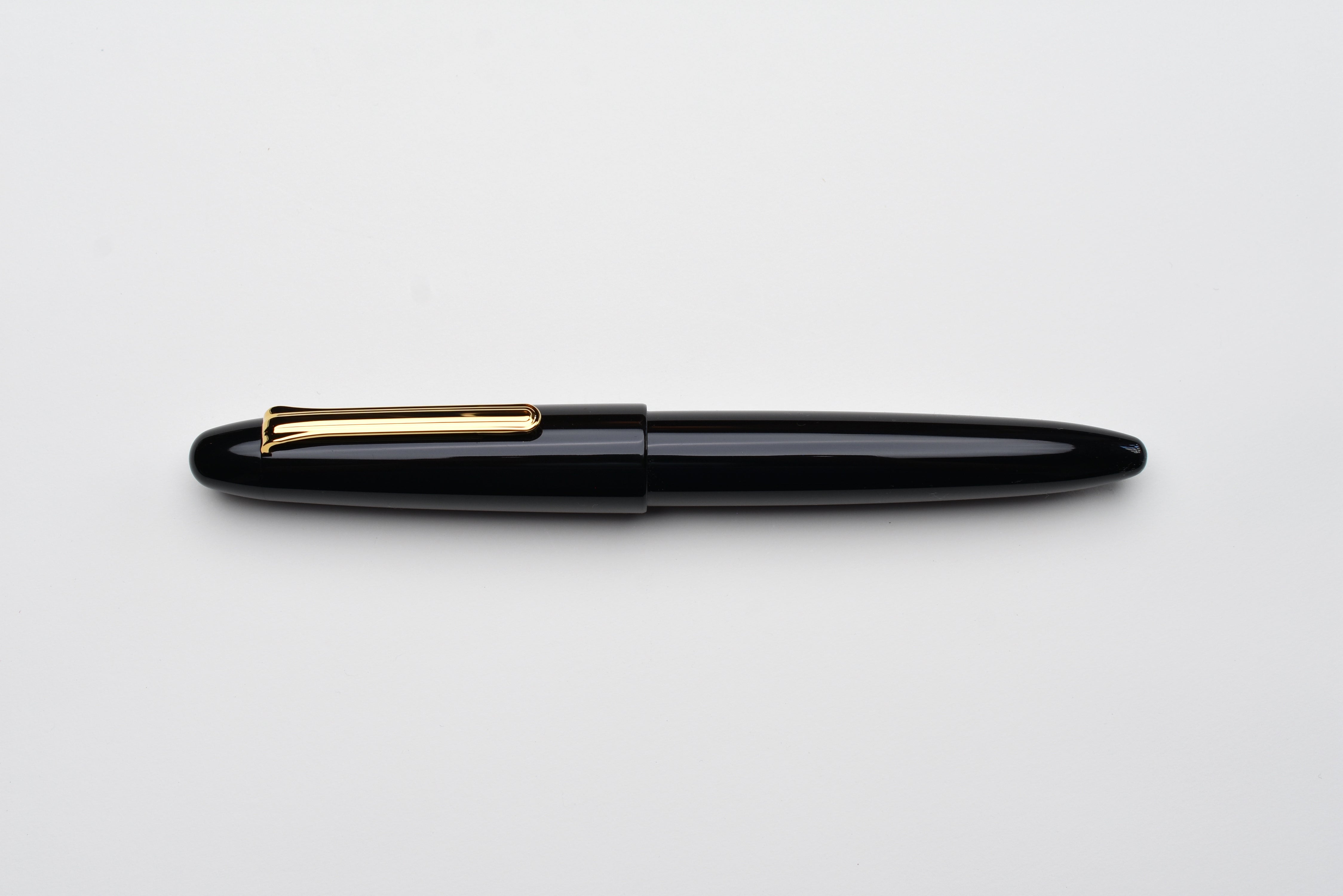 Sailor Naginata-Togi - 1911 King of Pen - Black Ebonite Fountain Pen