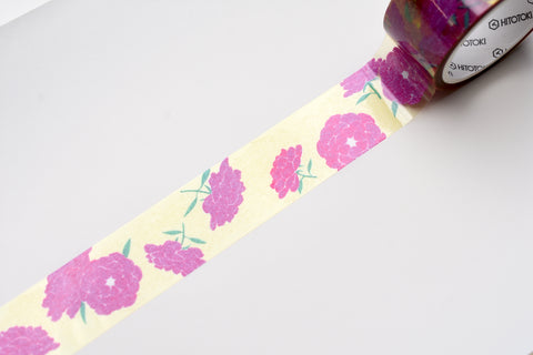 SODA Transparent Masking Tape - 20mm - Flower