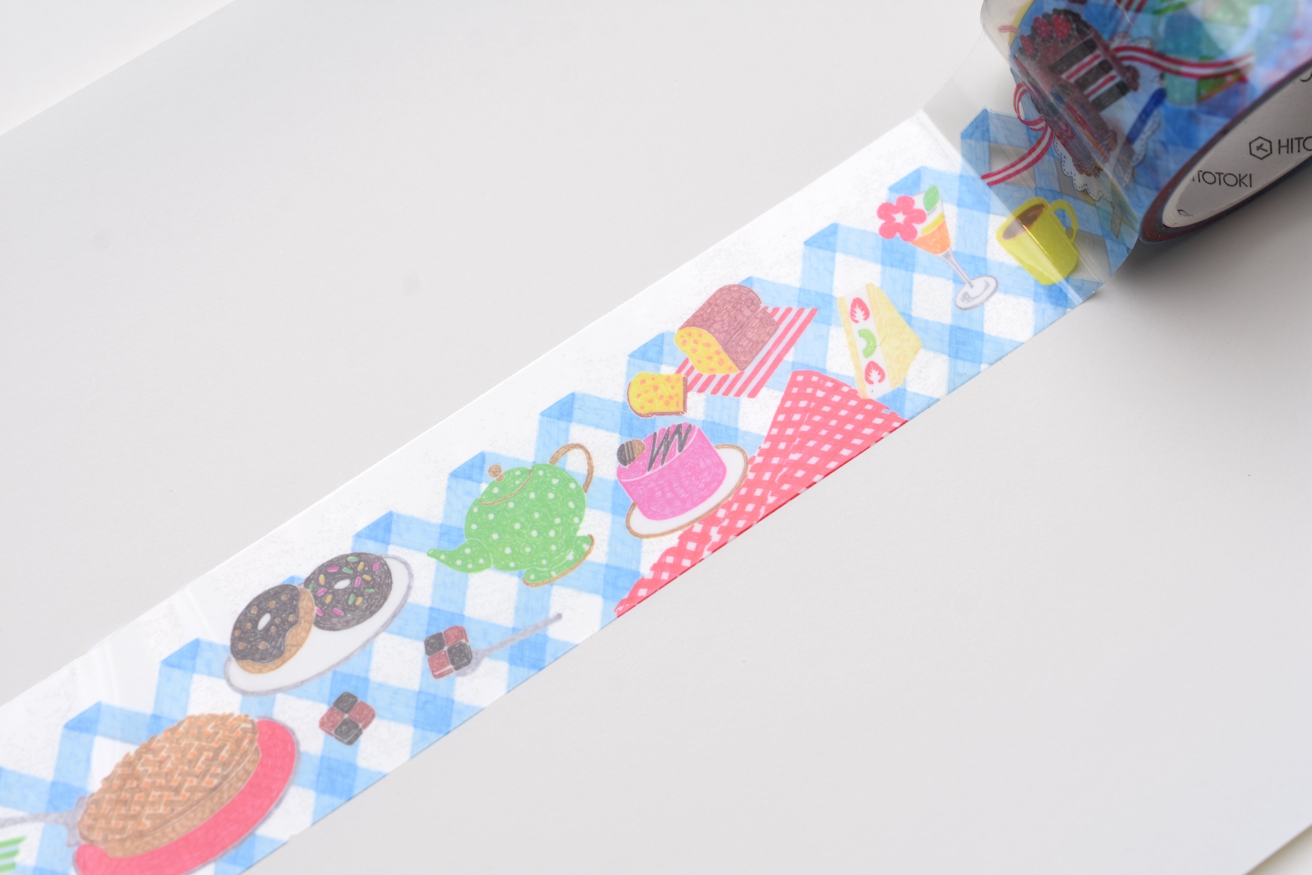 SODA Transparent Masking Tape - 30mm - Tea Time