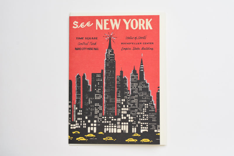 New York Skyline Greeting Card