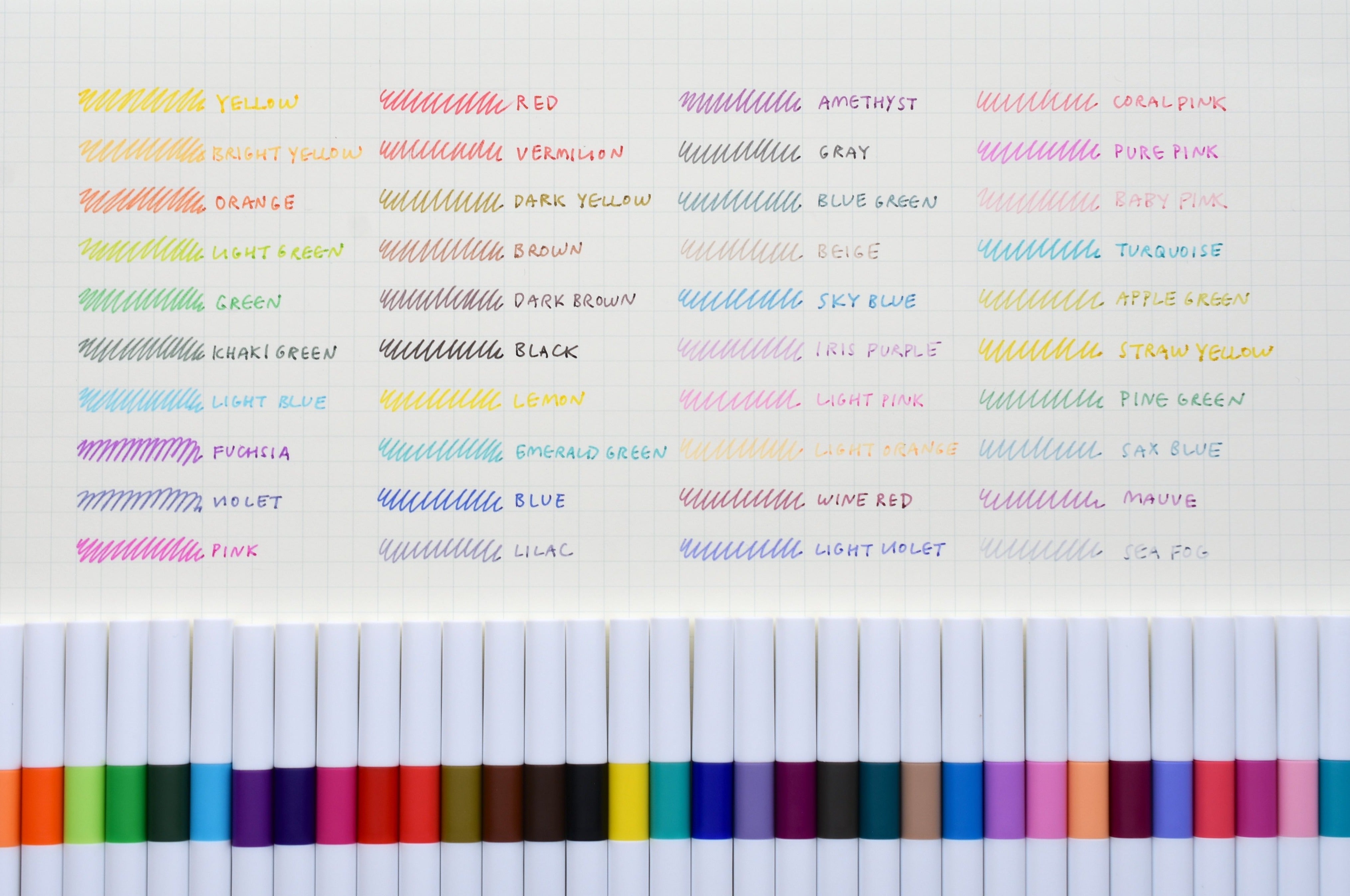 Uni EMOTT Felt-Tip Color Liner - 0.4mm