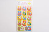 Furukawa Good Luck Scratch Sticker - Daruma Rabbit