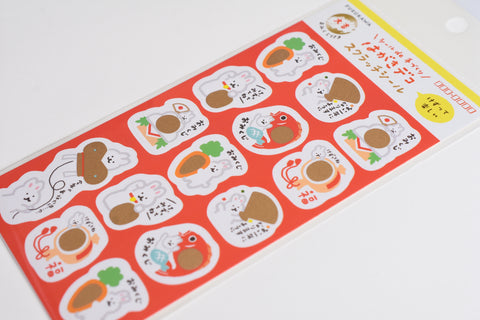 Furukawa Good Luck Scratch Sticker - Rabbit