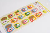 Furukawa Good Luck Scratch Sticker - Daruma Rabbit