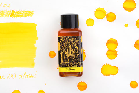 Diamine Fountain Pen Ink - Yellow - 30mL