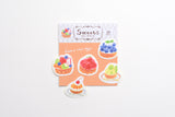 Furukawa Paper Sweets Flake Sticker - Tart