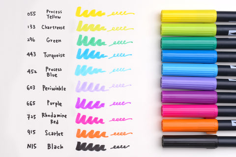 Tombow Dual Brush Pen Art Markers