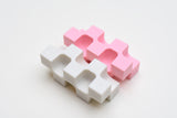 Kokuyo 28-Corner Eraser - Pink and White