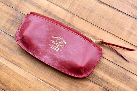 The Superior Labor Bridle Leather - Pen Case - Red