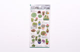 Illustrated Picture Book Stickers - Succulent