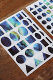 LCN Print-On Stickers - Cosmos Blue