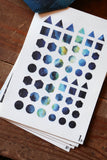 LCN Print-On Stickers - Cosmos Blue