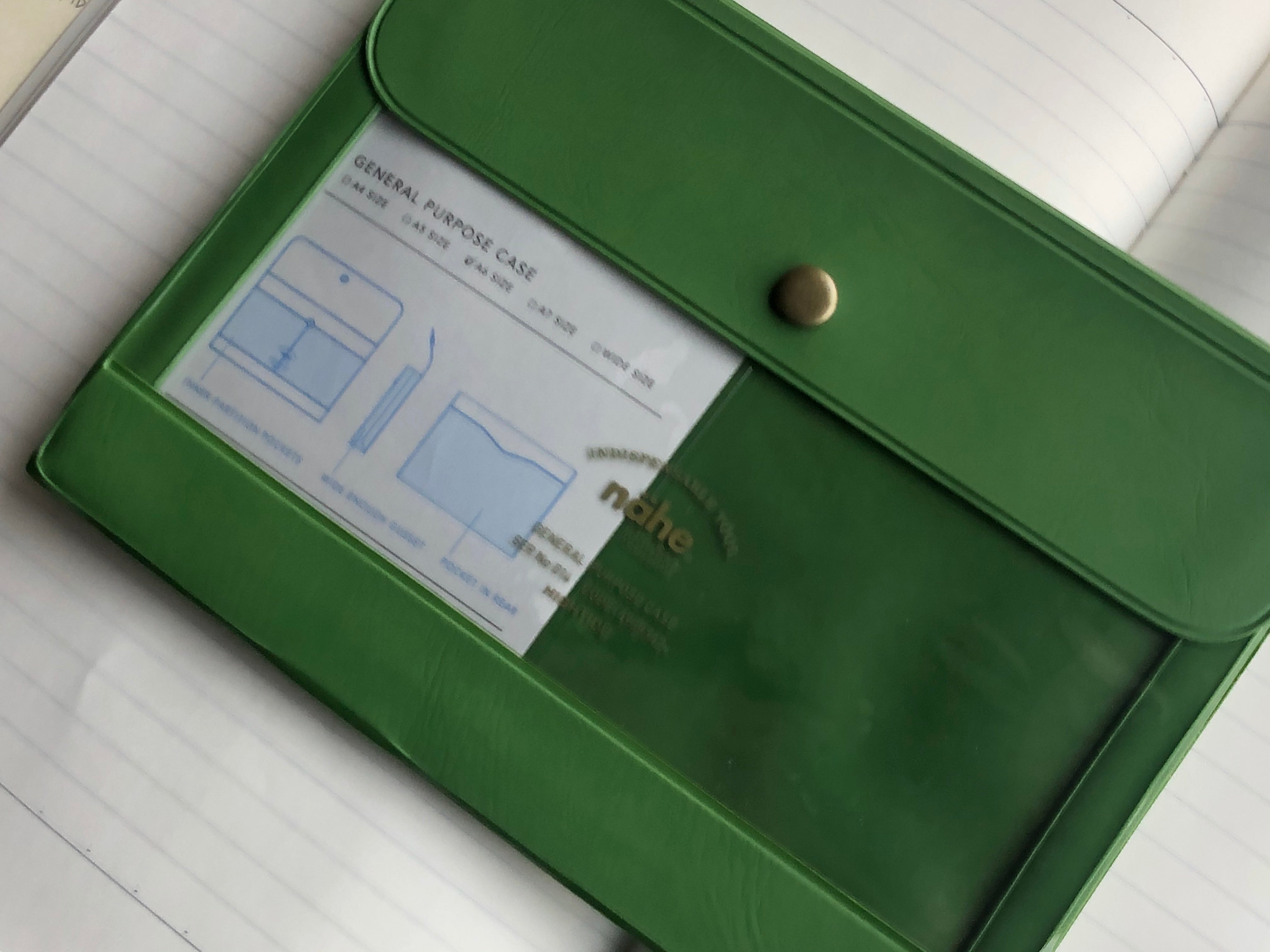 Nähe General Purpose Case - A6 - Green