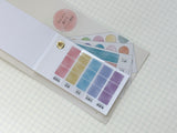 Kamio Color Swatch Washi Sticker Booklet