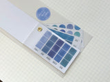 Kamio Color Swatch Washi Sticker Booklet