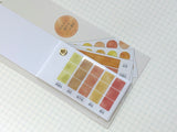 Kamio Color Swatch Washi Sticker Booklet