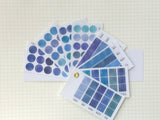 Kamio Color Swatch Washi Sticker Booklet