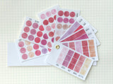 Kamio Color Swatch Washi Sticker Booklet