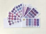 Kamio Color Swatch Washi Sticker Booklet