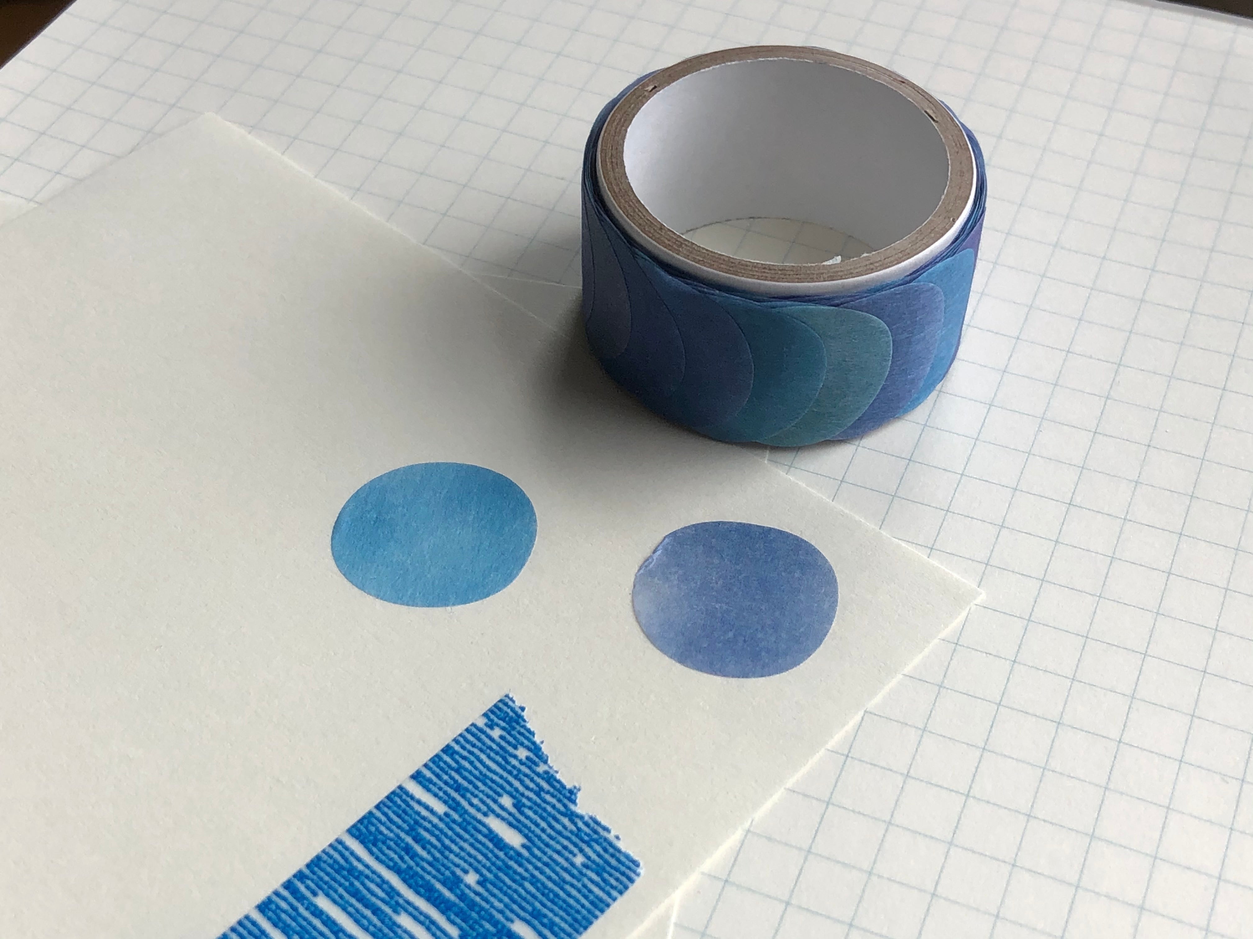 Kamio Color Swatch Washi Sticker Roll