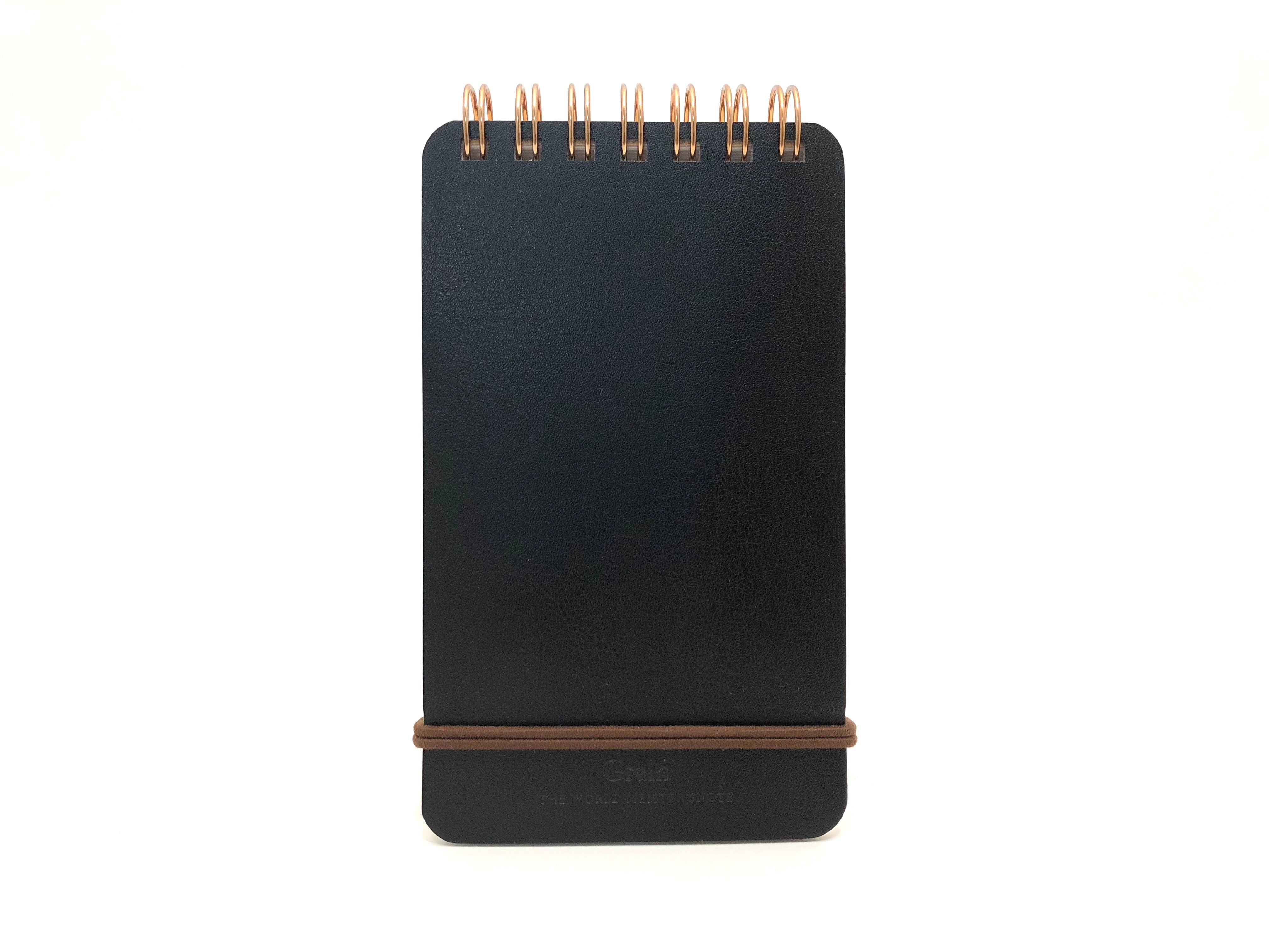 Grain Notebook - B7 - Black