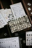 LCN DIY Mini Rubber Stamp Set - Daily Symbols (Limited Edition)