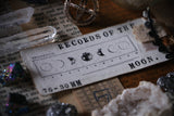 LCN Records of the Moon Metal Stamp