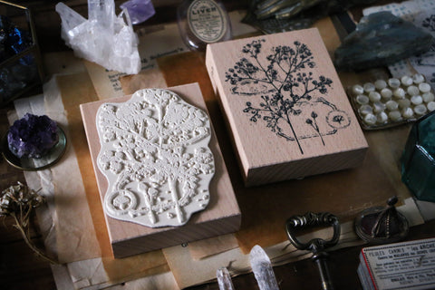 LCN Dried Flower Stamp Set A