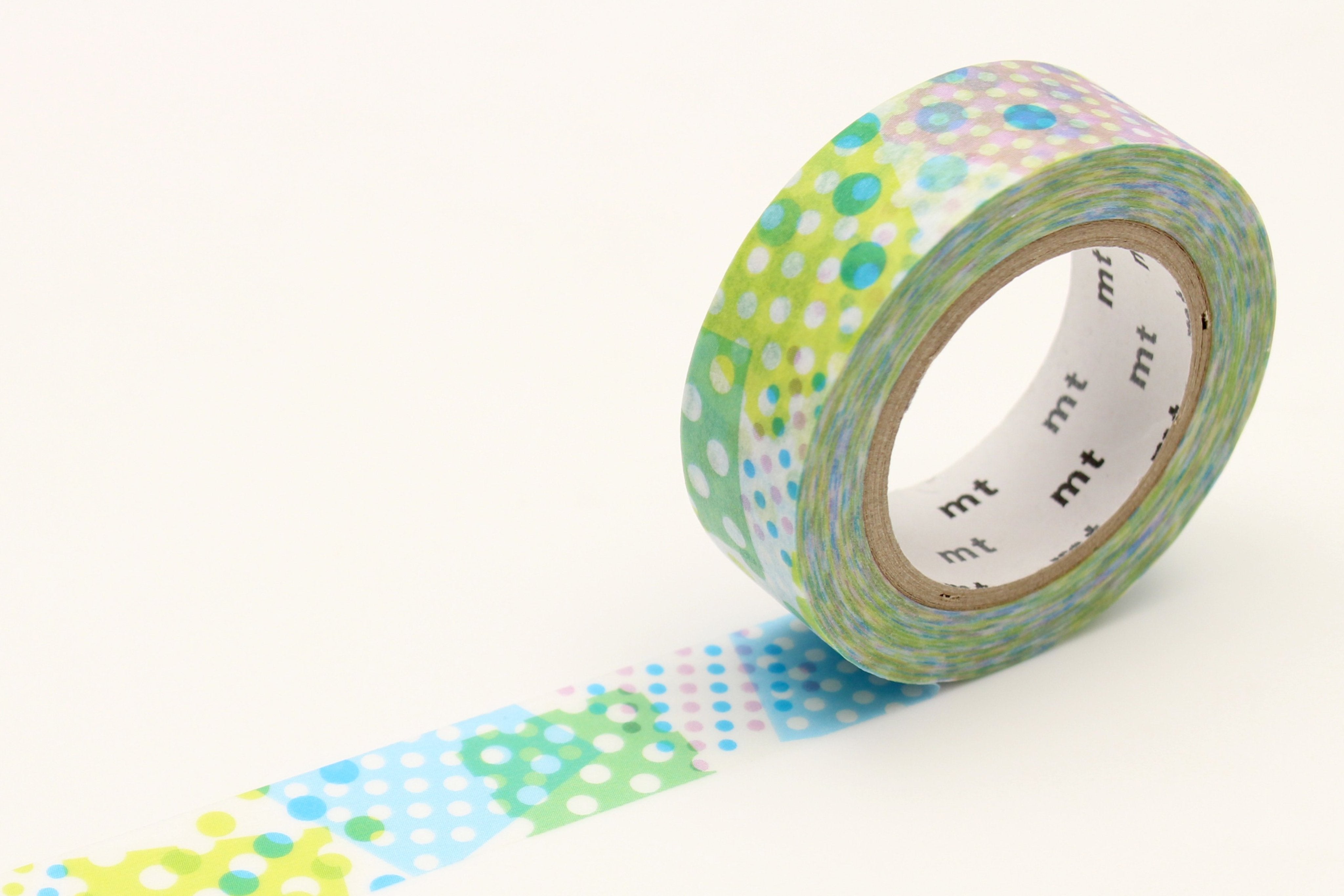 mt Washi Tape - Negapoji Dot Blue