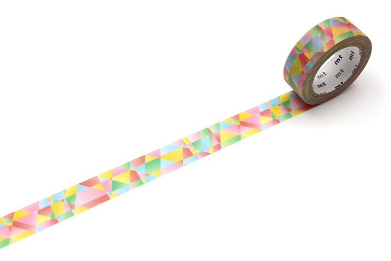 mt Washi Tape - polygon gradation vivid